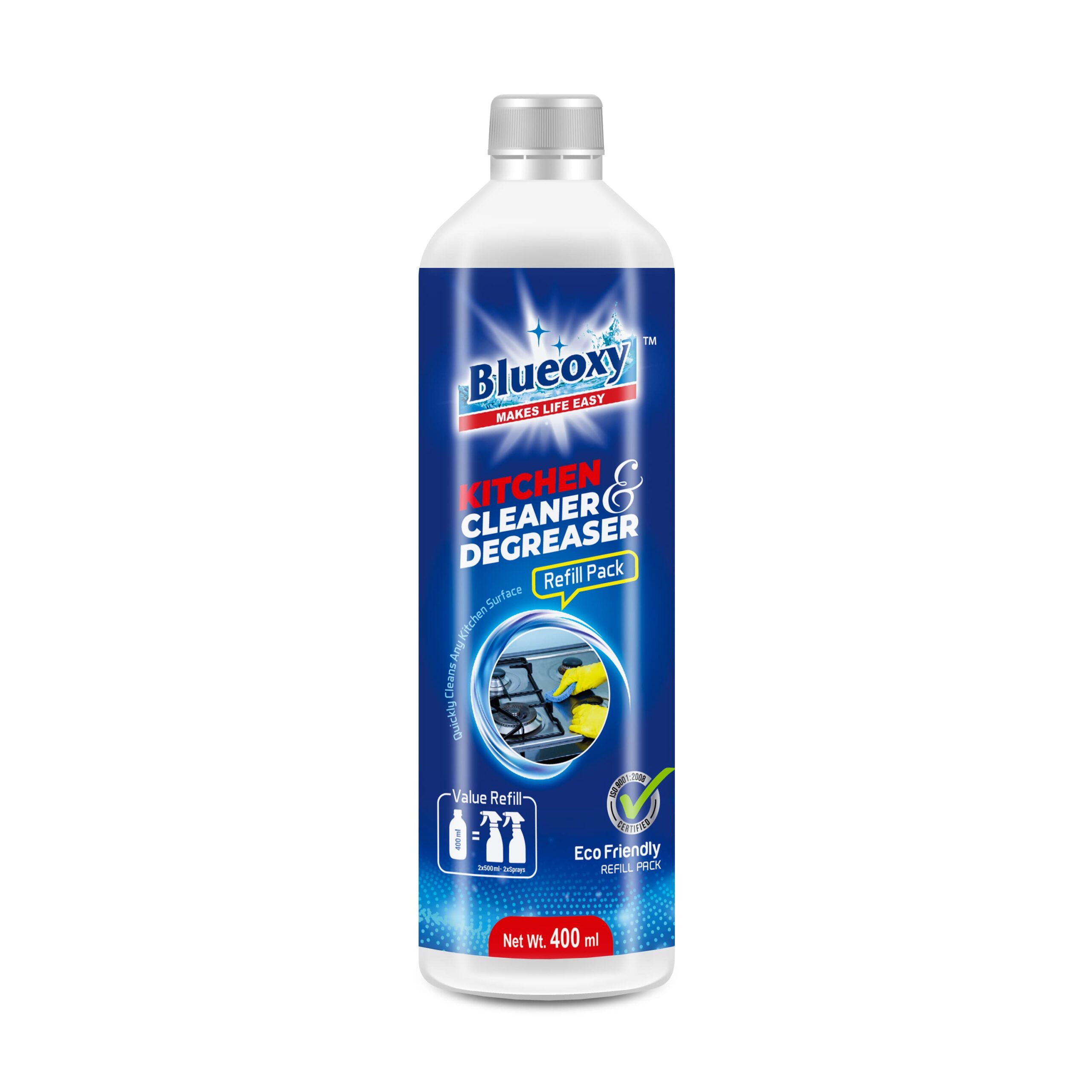 BLUEOXY KITCHEN CLEANER & DEGREASER REFILL PACK